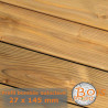 Terrasse bombée 27x145 autoclave brun