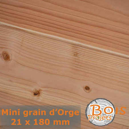 Parement_douglas_mini grain d'orge Parement_douglas_mini grain d'orge